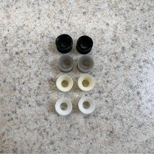 2g double flare silicone tunnels
